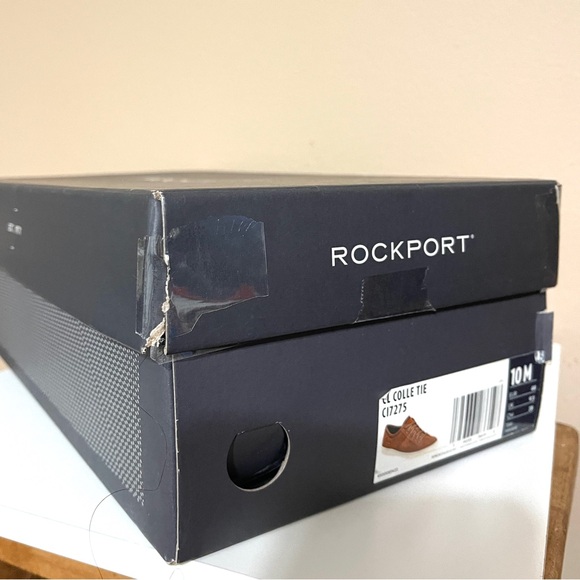 NEW MEN’S Rockport Collie Tie Sneakers / Shoes— Size 10 - Picture 8 of 9